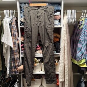 Wrangler Men's Dark Brown Cargo Pants